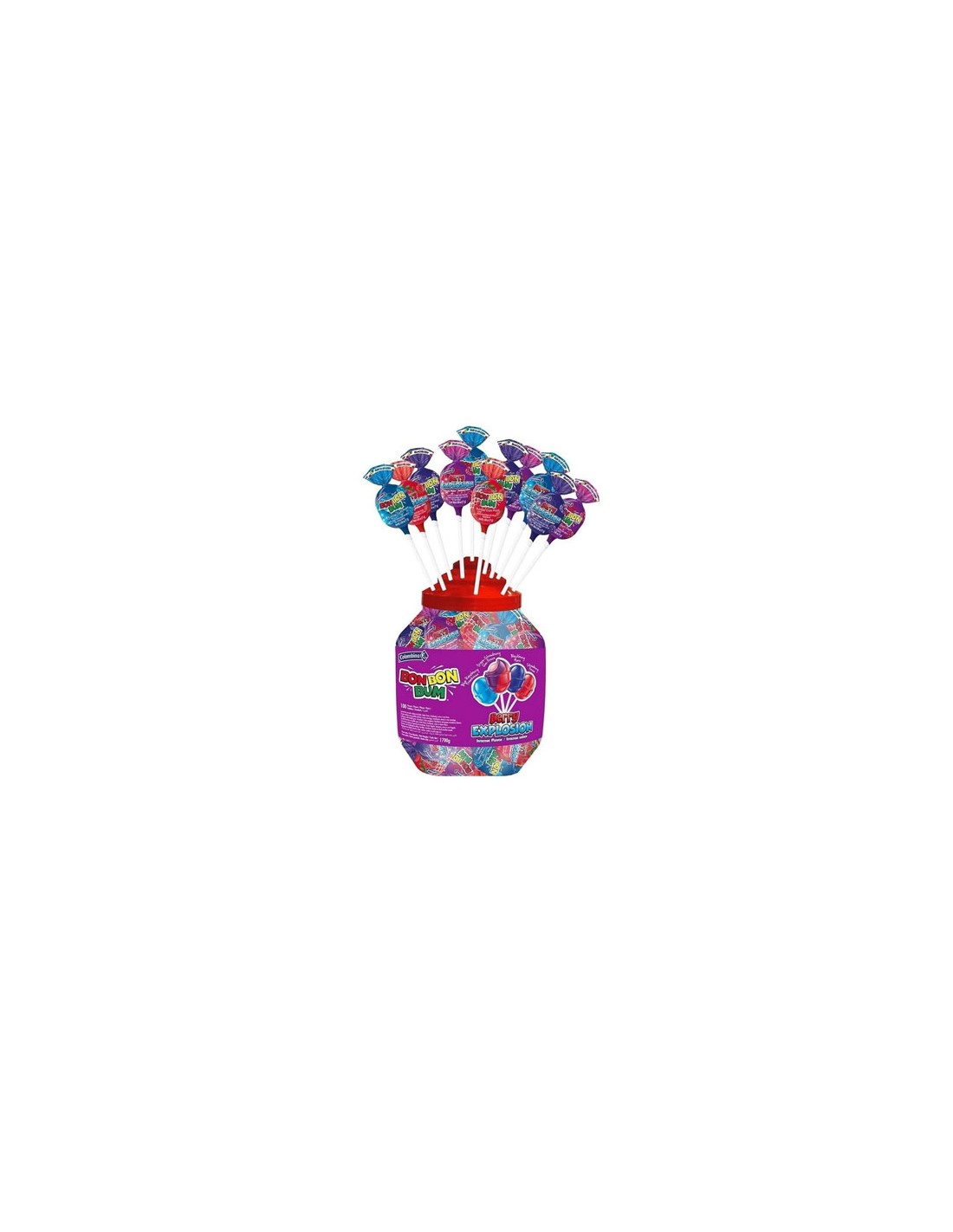 FIESTA/COLOMBINA BBB. BERRY EXPLOSION 100 UND. C/6