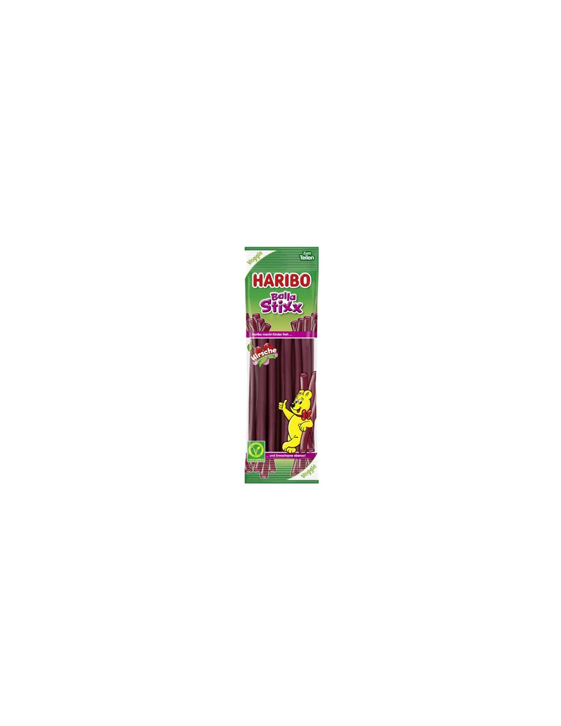 HARIBO/SOLAPA BALLA STIXX CEREZA 16 X 200 GRS.