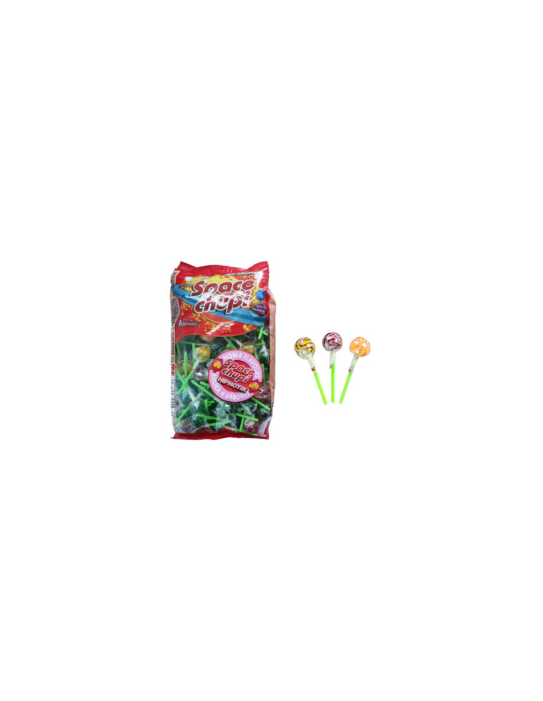 INTERV/CHUPA SPACE HIPNOTIK 100 UND. C/12