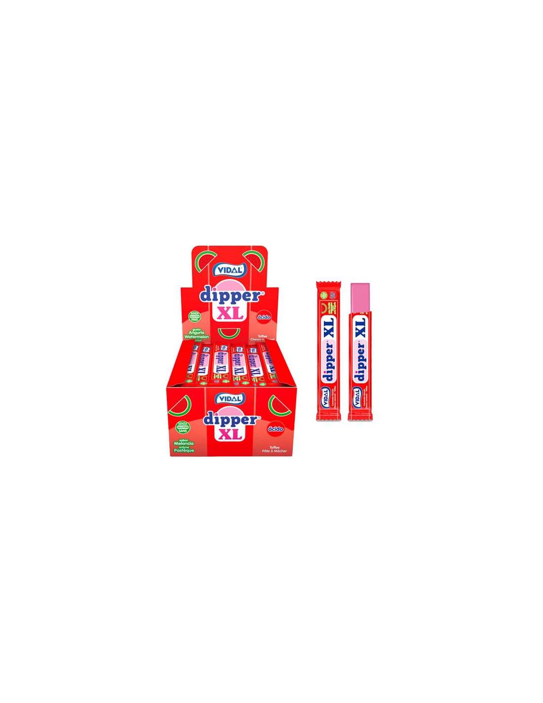 VIDAL/DIPPERS XL SANDIA 100 UND. C/6