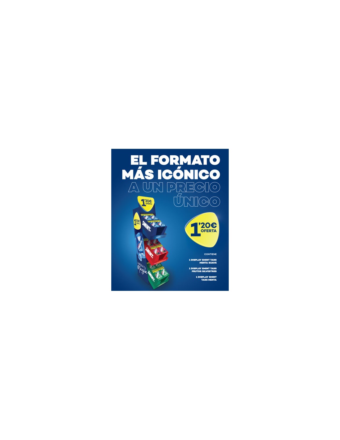CHUPA/LOTE SMINT TABS 1,20   3 X 12 UND.