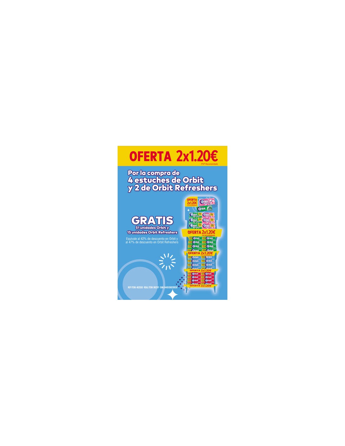 MARS/LOTE ORBIT + REFRESHER 2 X 1,20
