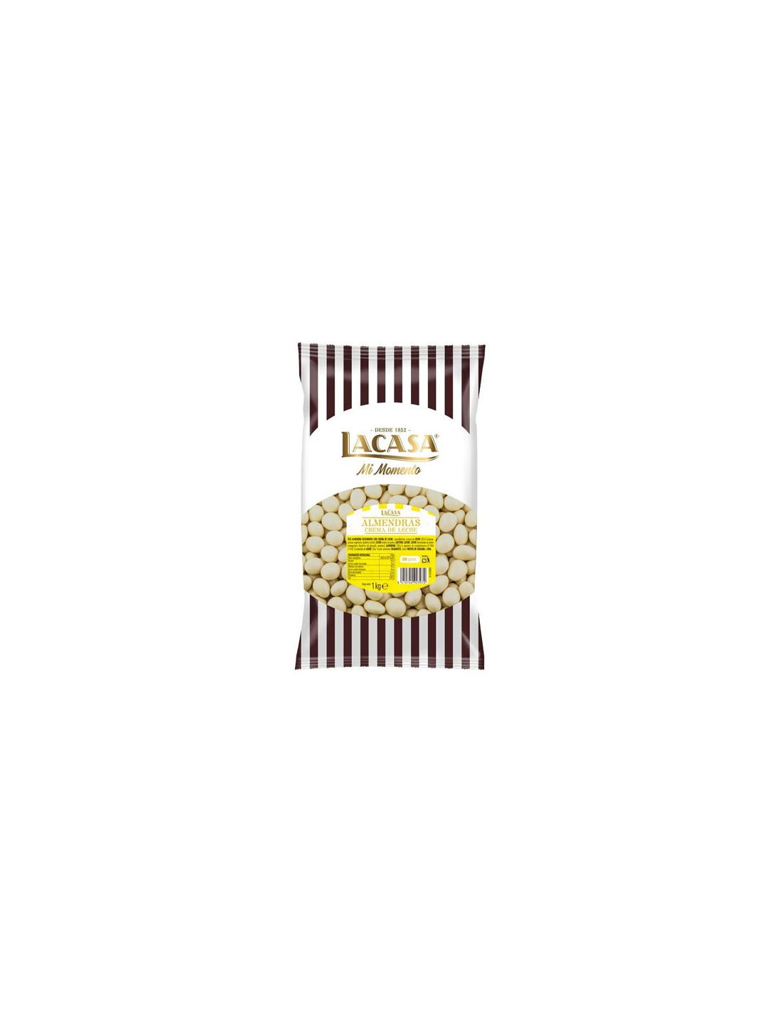 LACASA/KG. ALMENDRA CHOCO BLANCO CALIFORNIA C/3