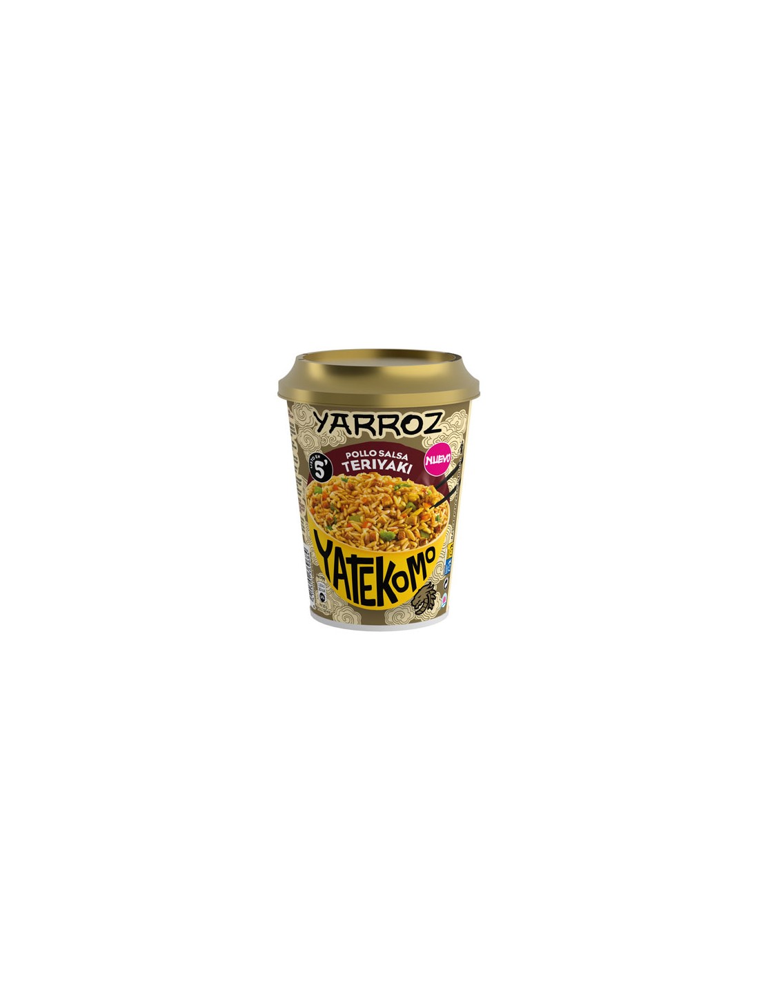 YARROZ POLLO TERIYAKI  8 UDS  X  84 GRS.