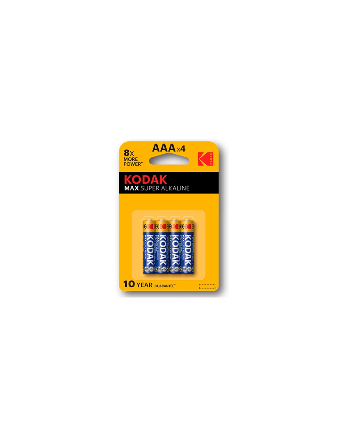KODAK/LR03 BLISTER (AAA) 10 X 4 C/5