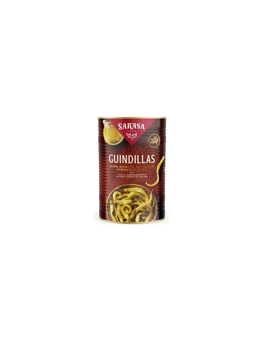 SARASA/LATA GUINDILLA PIPARRA DULCE 4,250 C/3