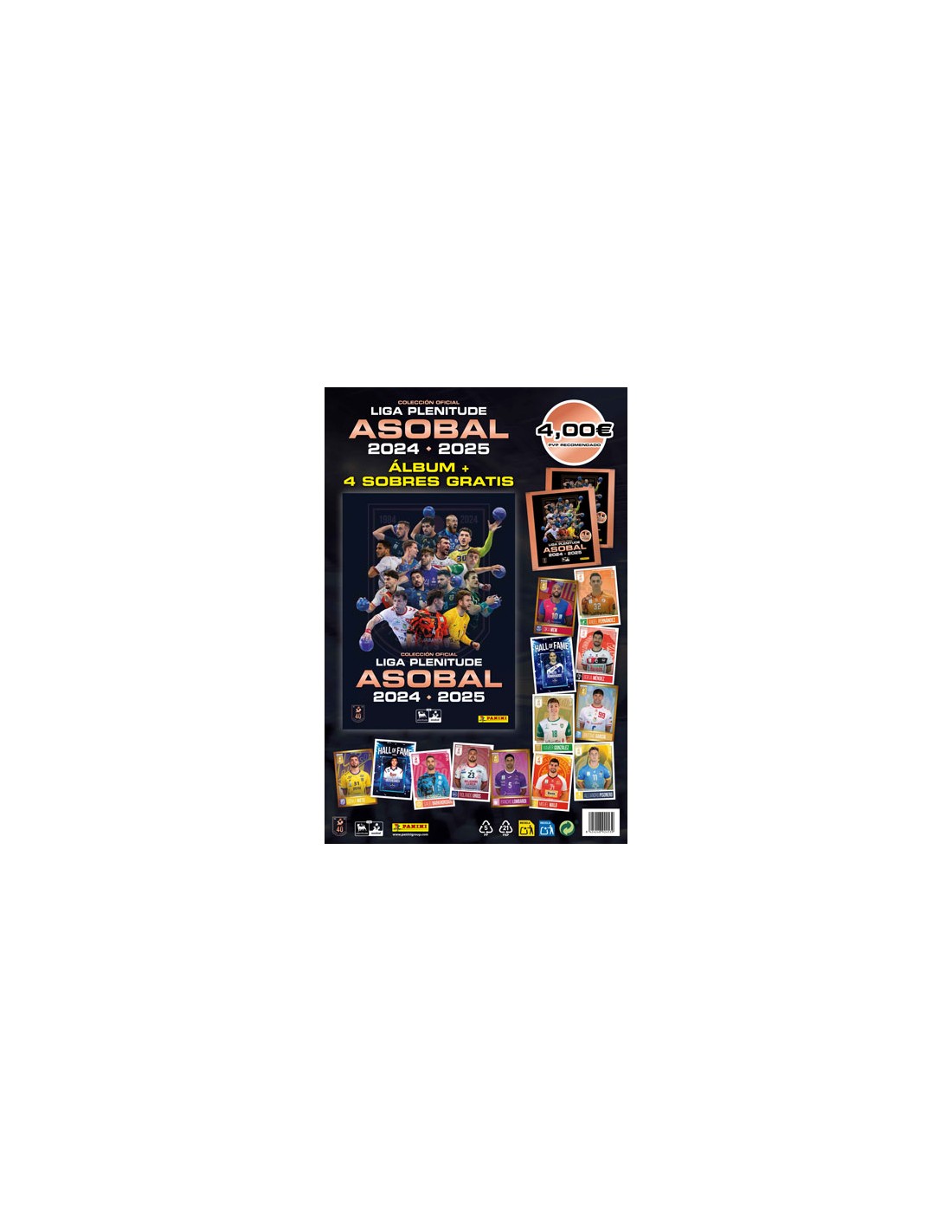 PANINI/CARTON LIGA ASOBAL 24/25 4 C/36