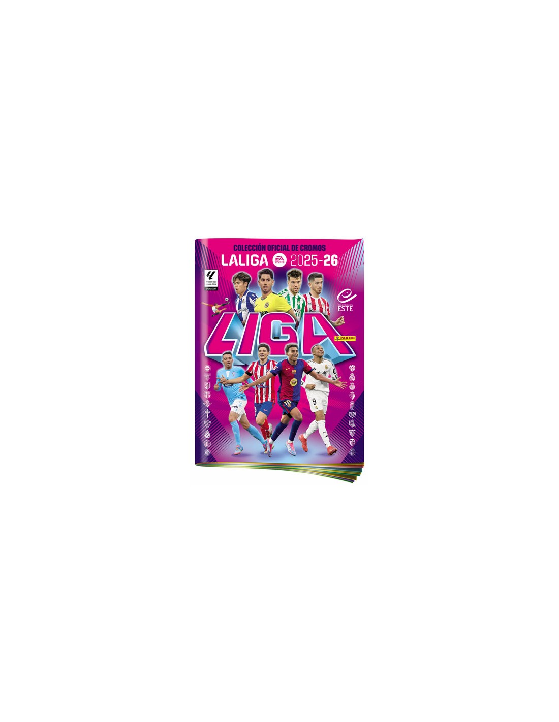 PANINI/ALBUM LA LIGA 2025/2026-5 C/28 + JUGON 221