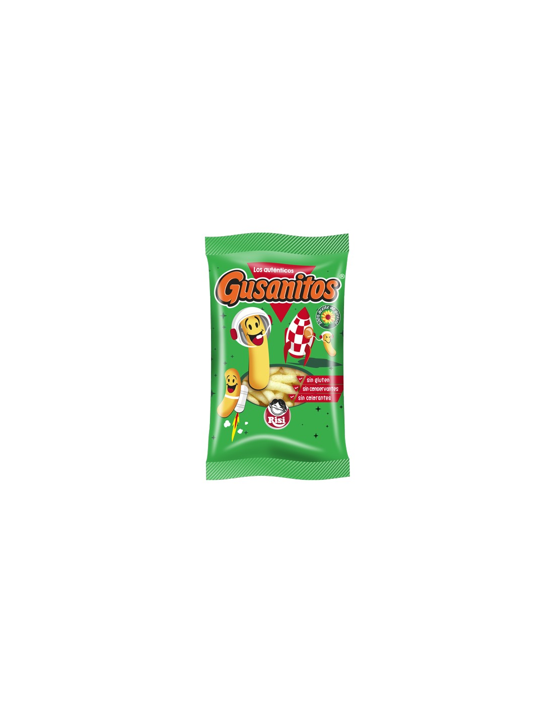 RISI/FAMILIAR GUSANITOS 85 GRS. X 8 UND.
