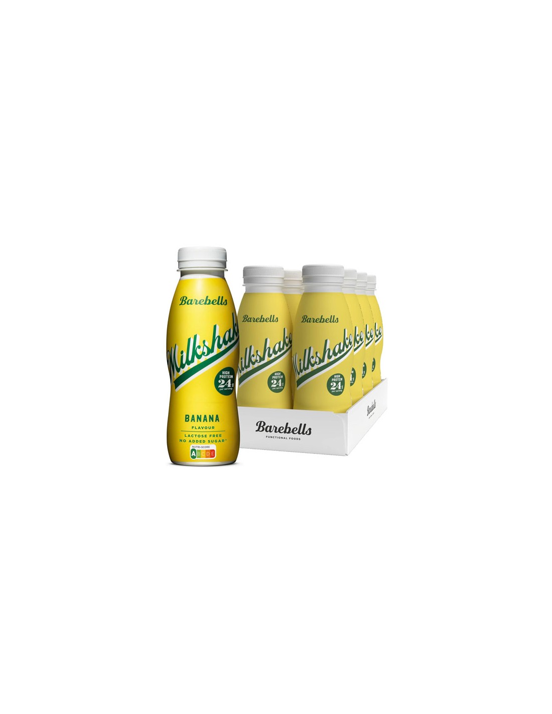 VITAMIN/BATIDO PROTEIN BANANA 330ML. 8UN
