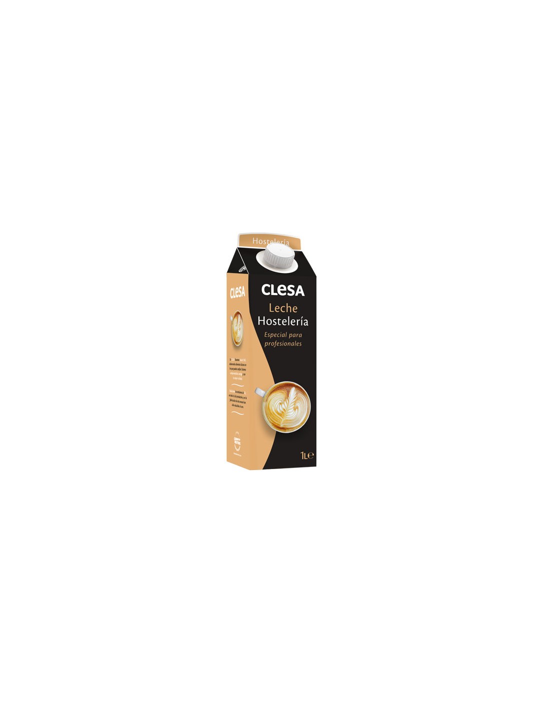 LECHE HOSTELERIA CLESA SEMIDESNATADA SLIM LITRO 6U