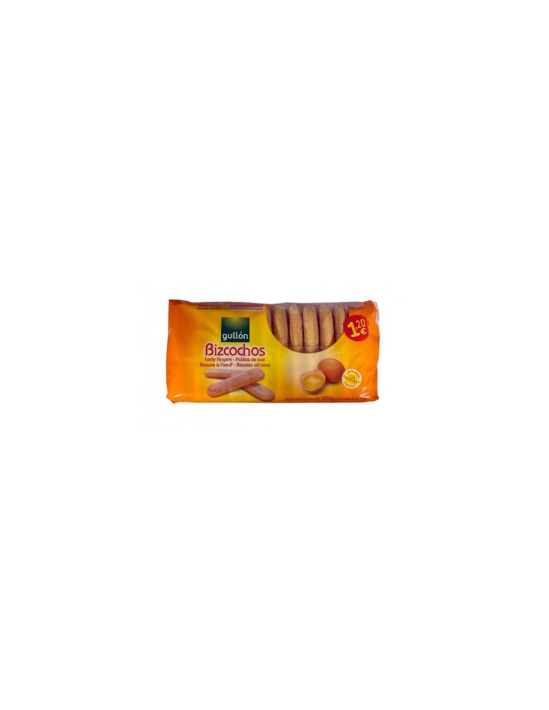 GULLON/BIZCOCHO 1,20  - 12 X 200 GRS.