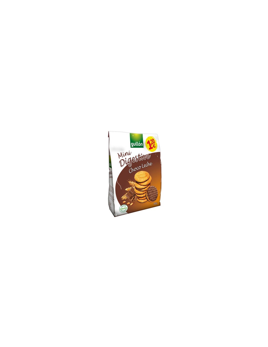 GULLON/MINI DIGES. CHOCO 1.50  100 GRS. X 12 UND.