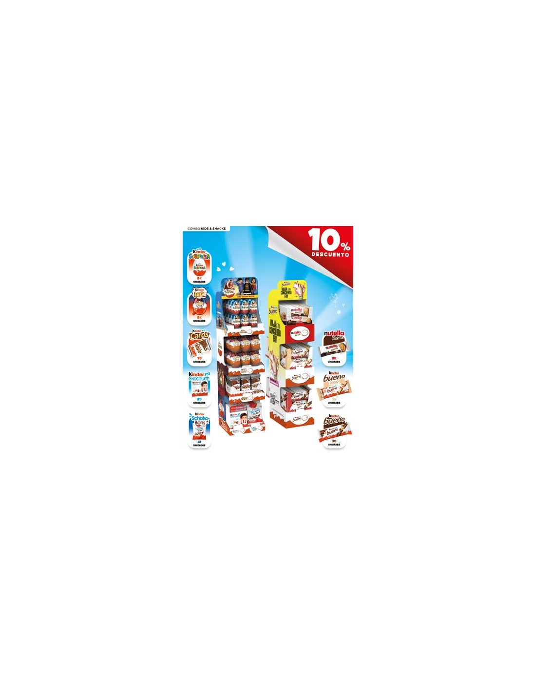 FERRERO/EXPOSITOR COMBO KIDS 2025 - 10%