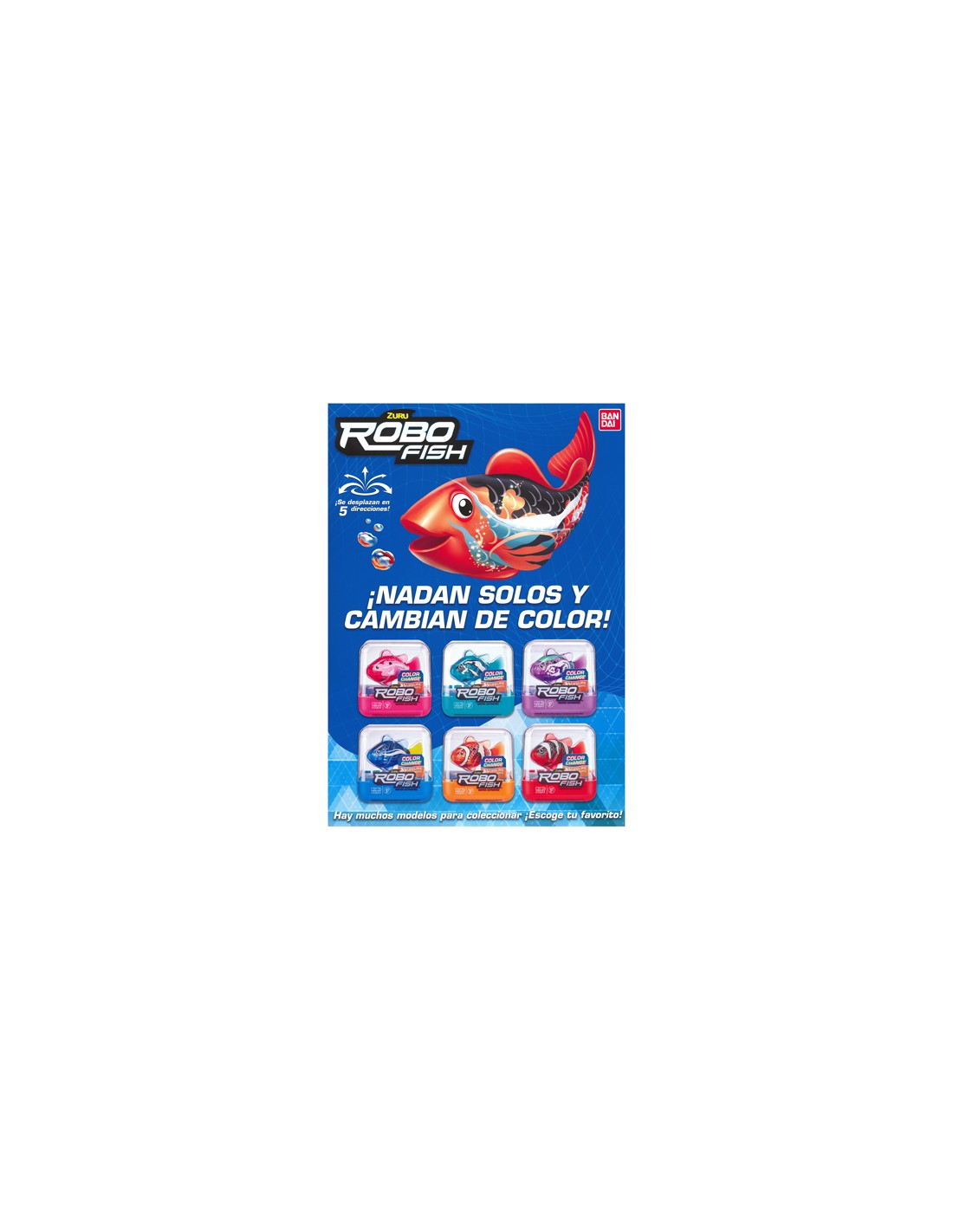 PANINI/CAJA ROBO FISH 8 UND. 9,99
