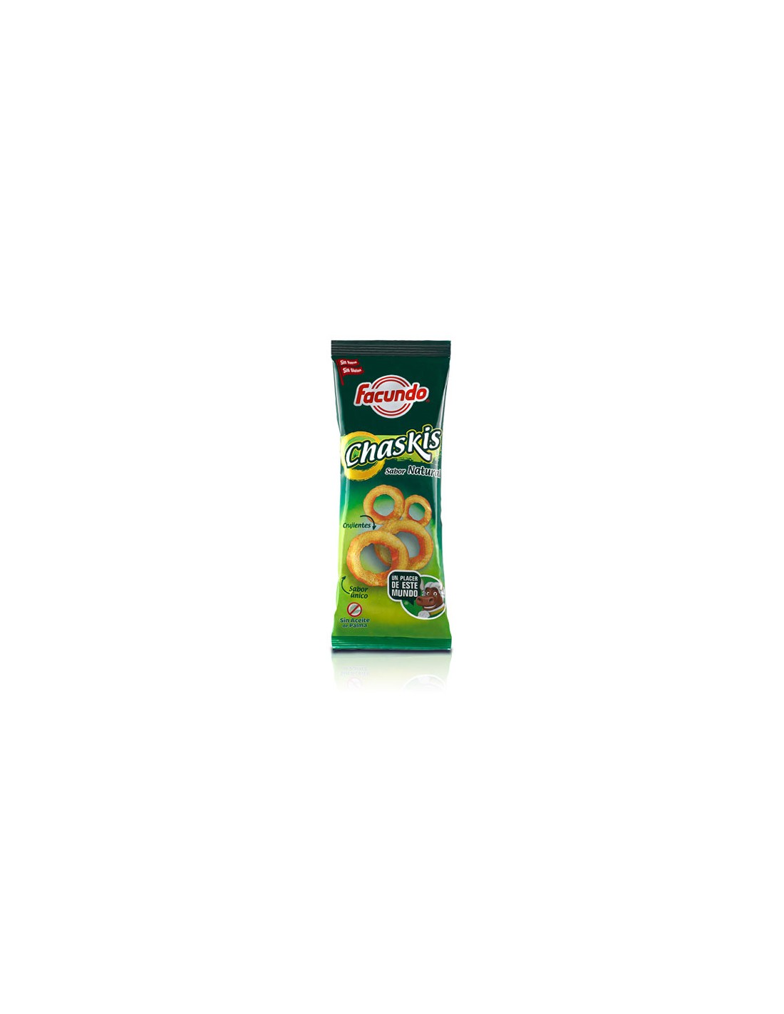 FACUNDO/CHASKIS VERDE  DE MAIZ 24 U.X 50 GRS.
