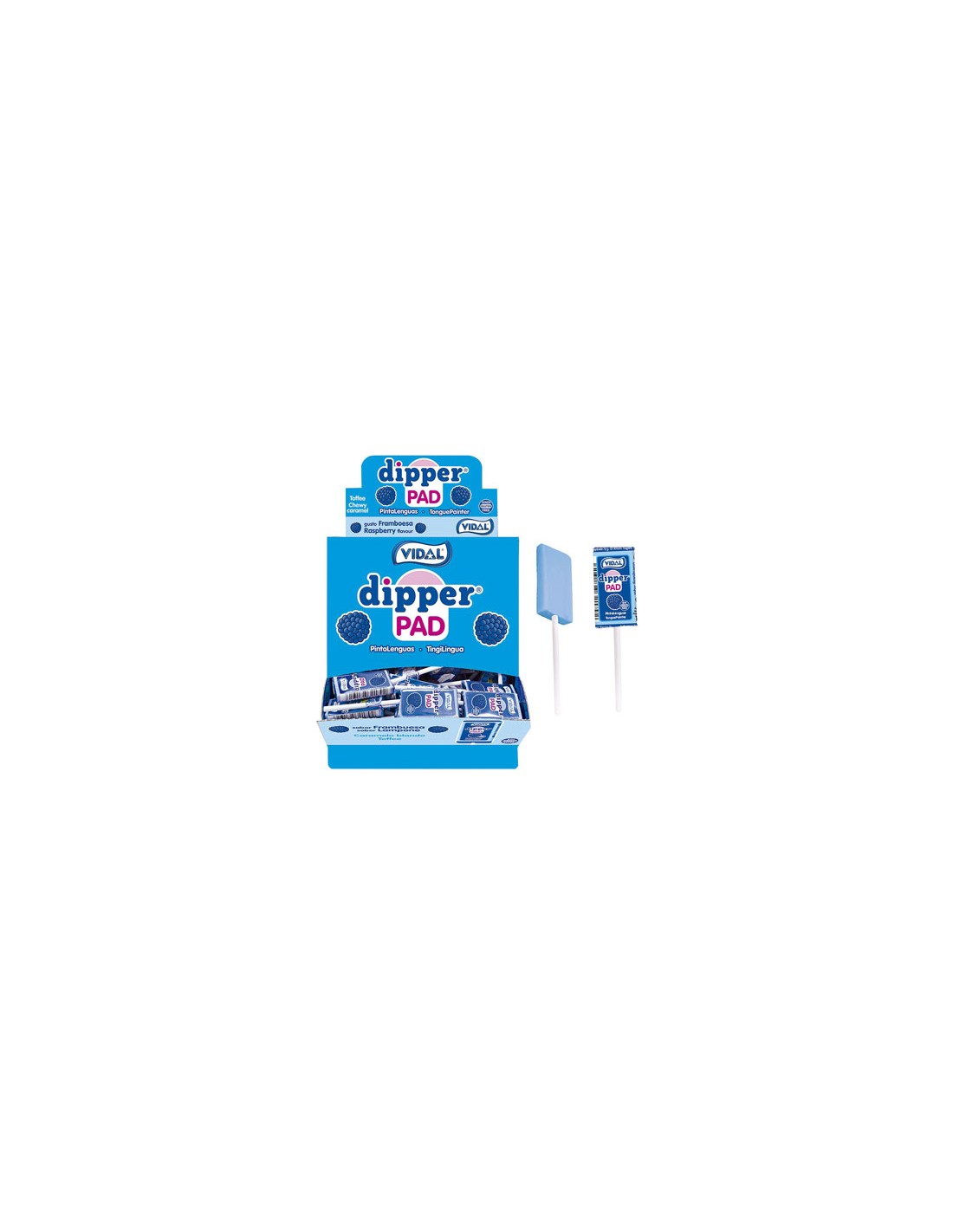 VIDAL/DIPPERS PAD PINTALENGUAS 100 UND. C/6