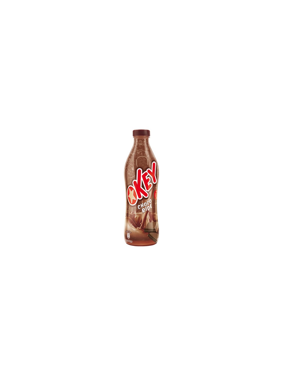 BATIDO OKEY CACAO PET 750 ML. 12 UND.