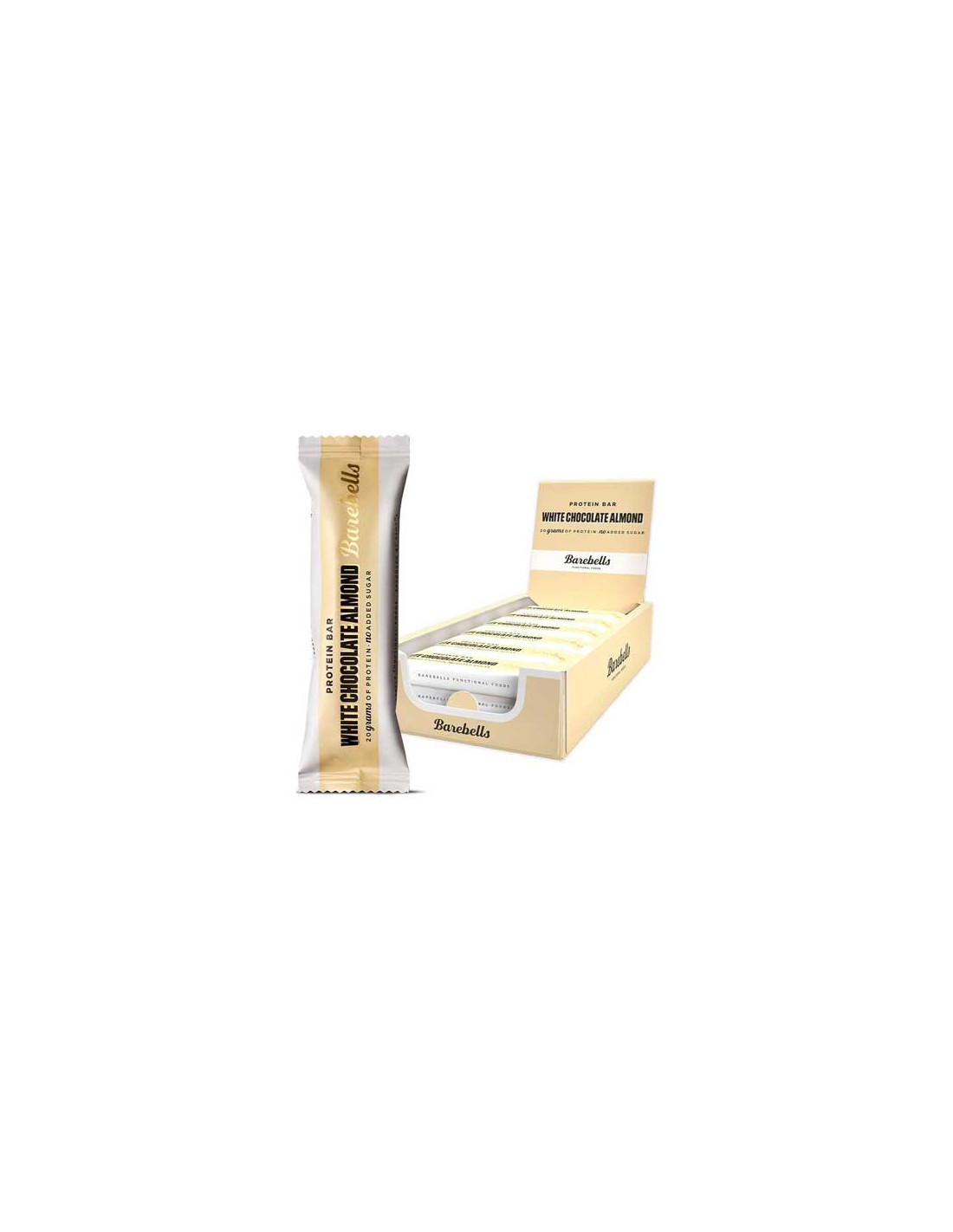 VITAMIN/BARRITAS WHITE-CHOC MOND 12 UND.