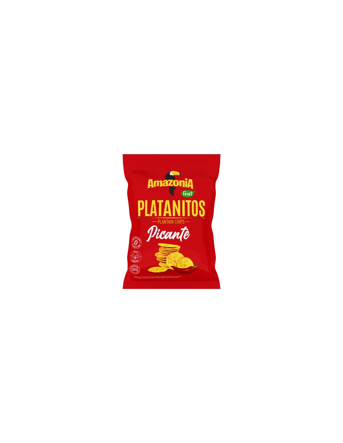 LEKK/PLATANITOS PICANTE AMAZONIA 75 GRS. X 15 UND.