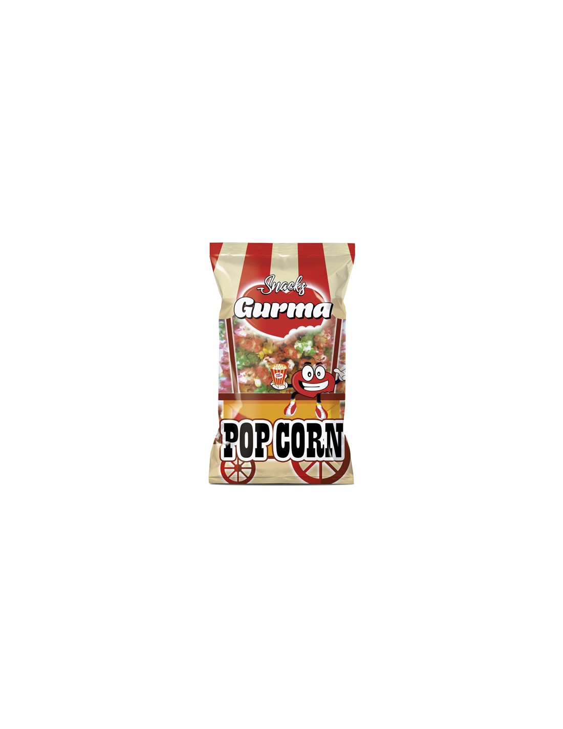 LEKK/GURMA PALOMITAS COLORES 140 GR. X 12 UND.