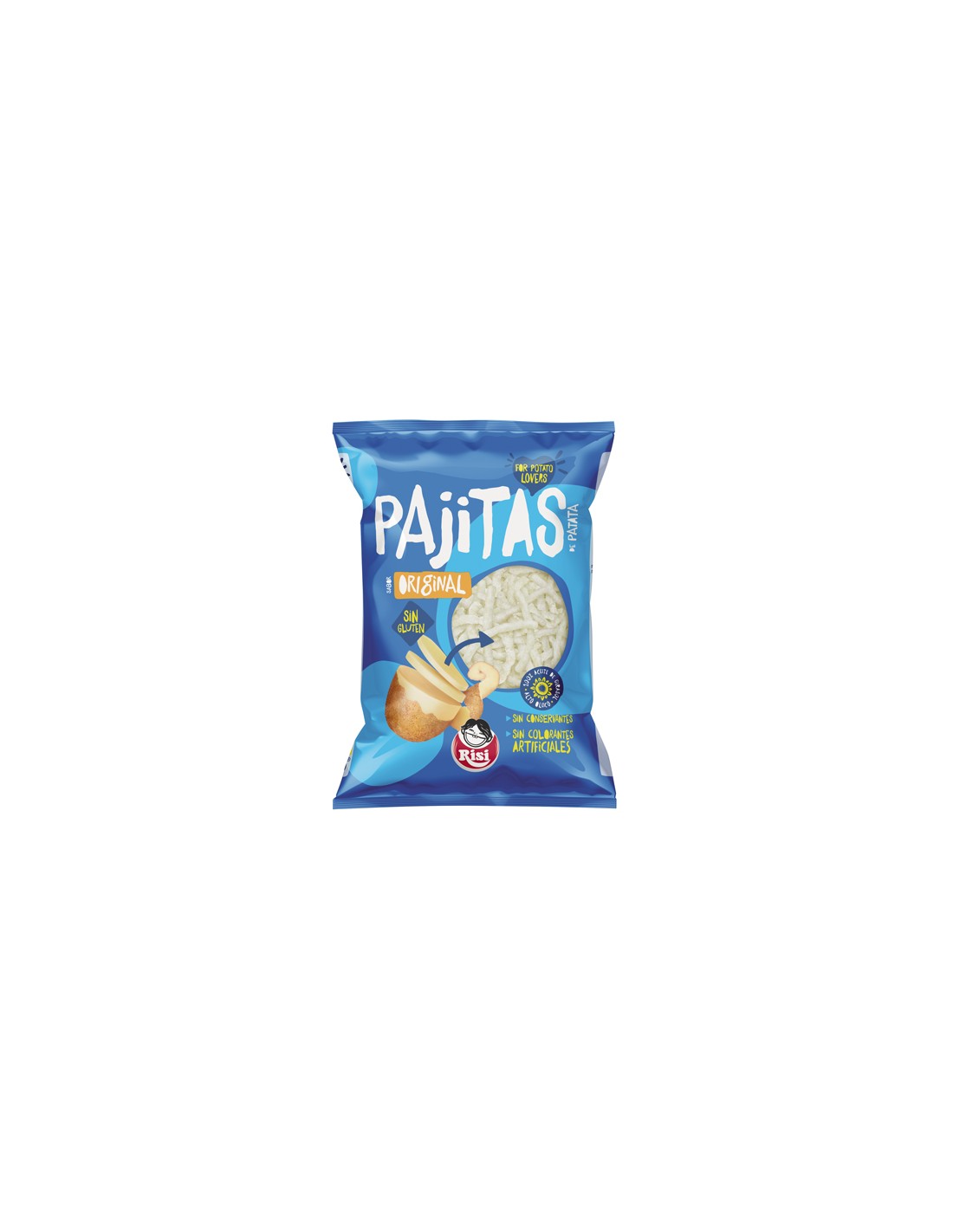 RISI/FAMILIAR PAJITAS SAL 100 GRS. X 9 UND.