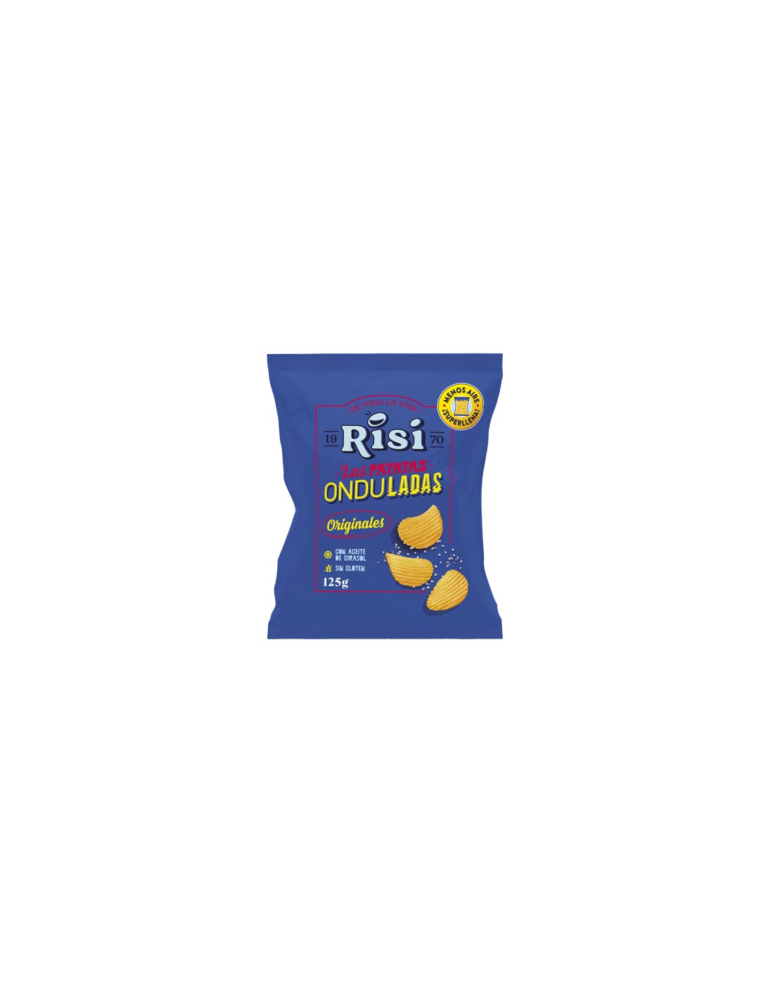 RISI/FAMILIAR ONDULADA ORIGINAL 125 GRS. X 9 UND.