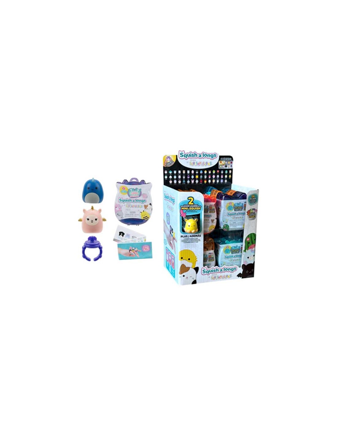 PANINI/SQUISH-A LONGS PACK SORPRESA 4,99 12 UND.
