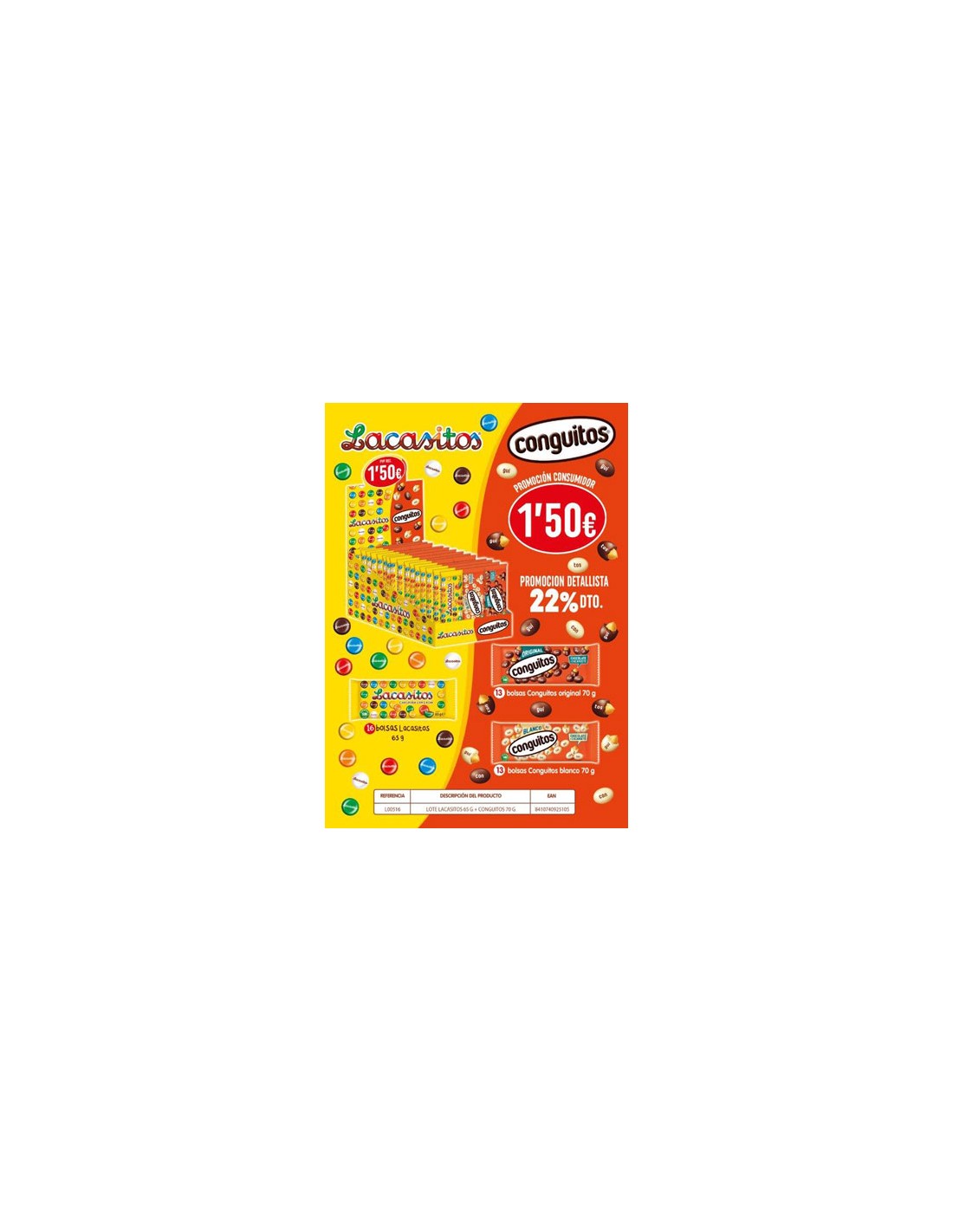 LACASA/LOTE VERTICAL LACASITO/CONG. 1,50 42 UND.