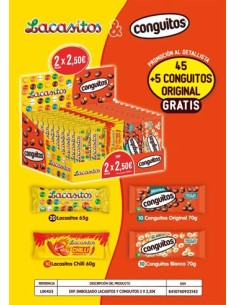 LACASA/EXP. EMBOLSADOS LACASITOS CONGUITOS 2X2,50