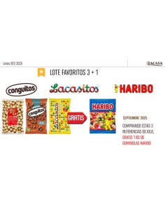 LACASA/LOTE GRANEL CHOCO + 1 KG. HARIBO S/C