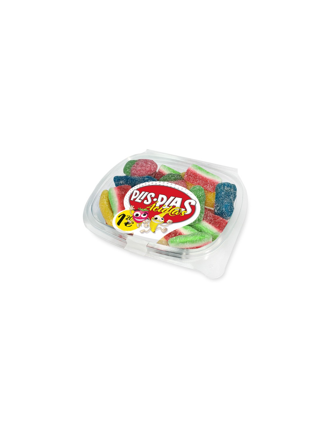 PLIS/TARRINA GOMINOLAS AZUCAR 1,20   16 UND.
