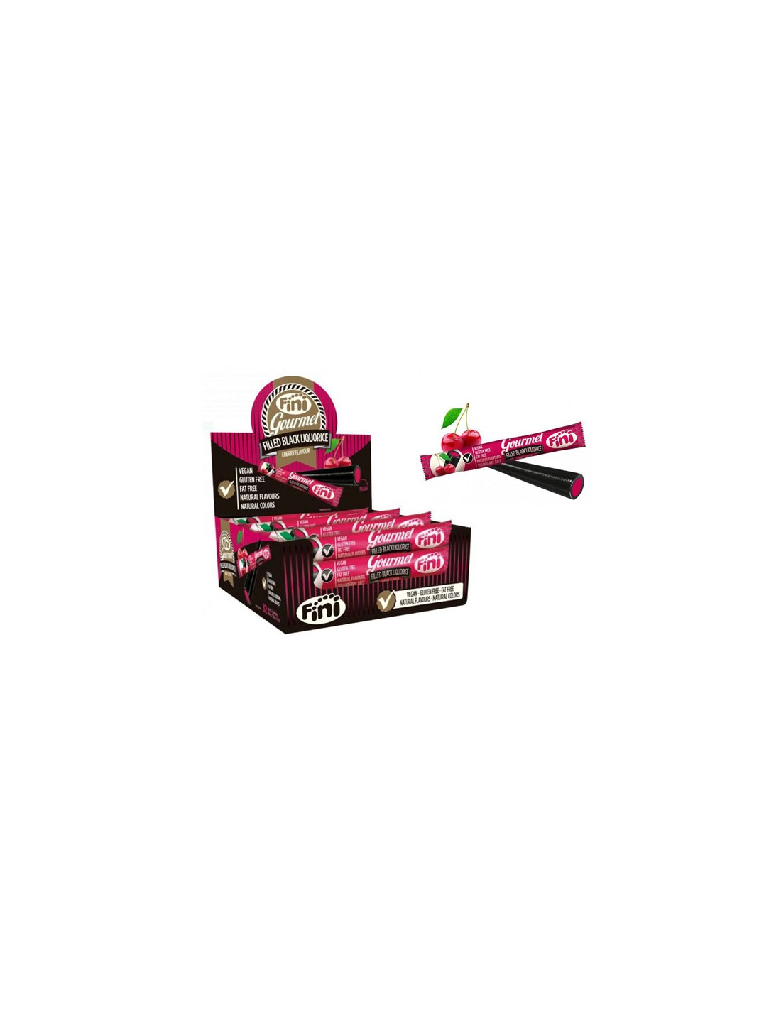 FINI/REGALIZ GOURMET CEREZA 32 UND. C/6