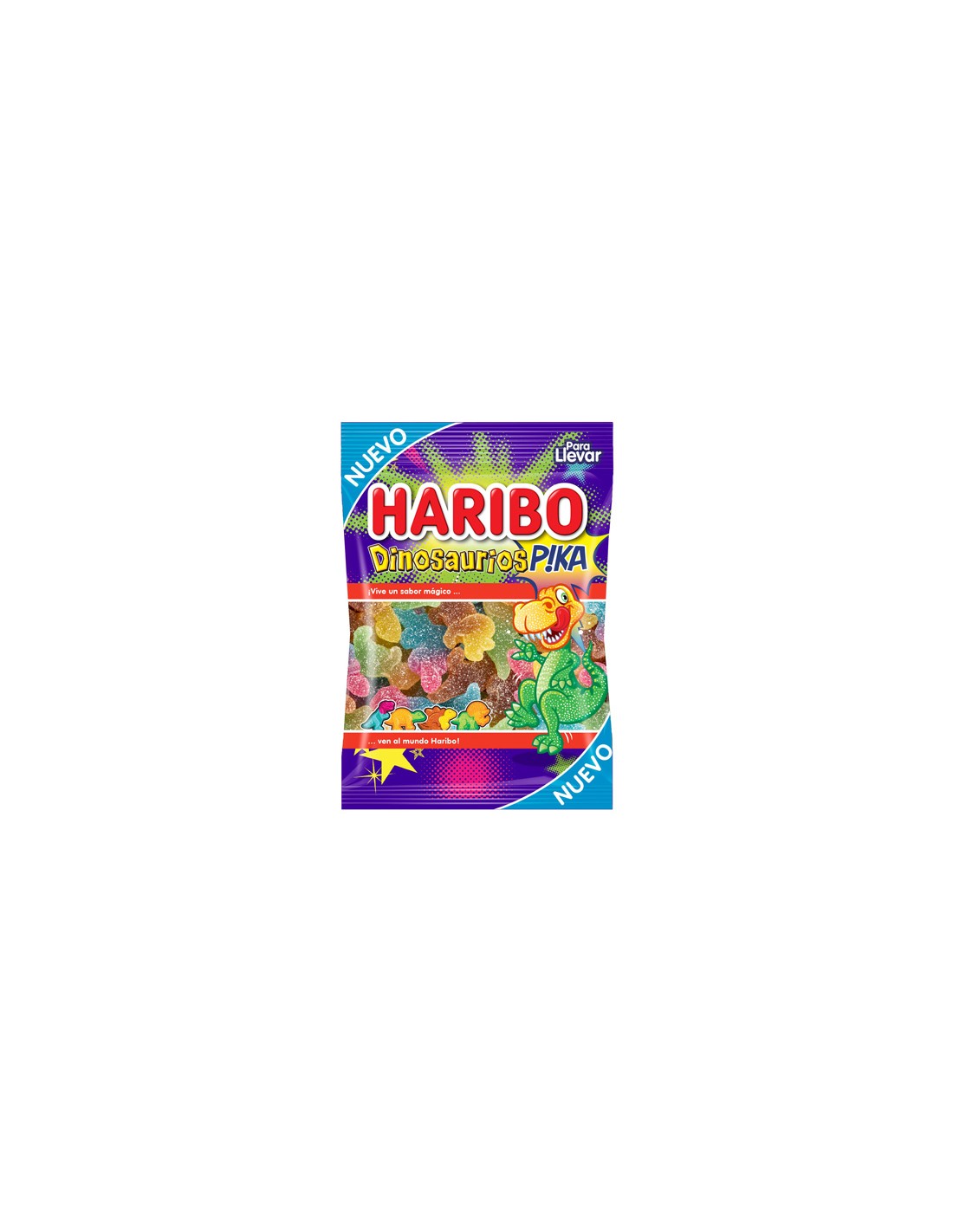 HARIBO/SOLAPA DINOSAURIOS PIKA 18 X 100 GRS.