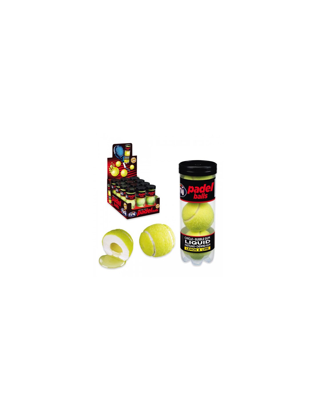 FINI/PELOTAS PADEL BOTE 12 UND. C/2