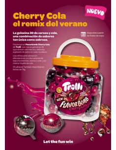 TROLLI/TARRO 3D CHERRY COLA 85 UND. C/6