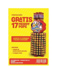 CHUPA/NORIA CHUPA CHUPS 200 UND. + 17 MELODY S/C