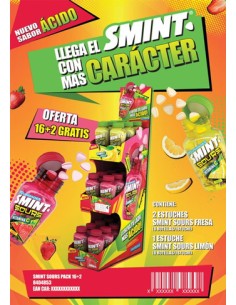 CHUPA/SMINT SOUR PACK 16+2