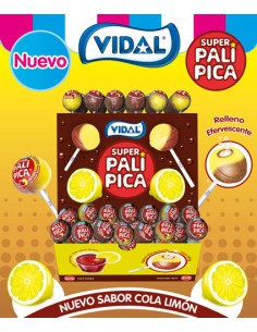 VIDAL/SUPER PALI-PICA COLA LIMON 100 UND. C/6
