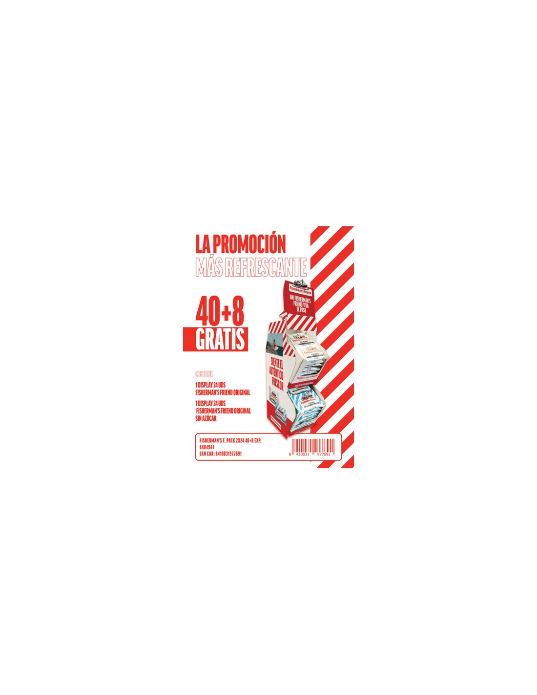 CHUPA/LOTE FISHERMAN 40 + 8 S/C