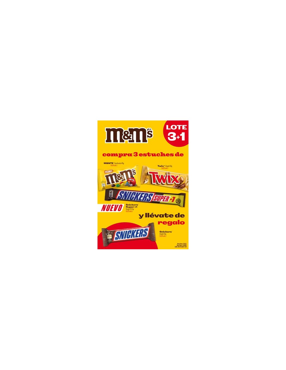MARS/LOTE CHOCO 3 + 1 INNO