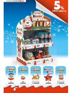 FERRERO/EXPOSITOR KINDER NAVIDAD 25/26 - 5%
