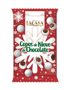 LACASA/COPOS DE NIEVE DE CHOCOLATE 70 GRS. X 12 U.
