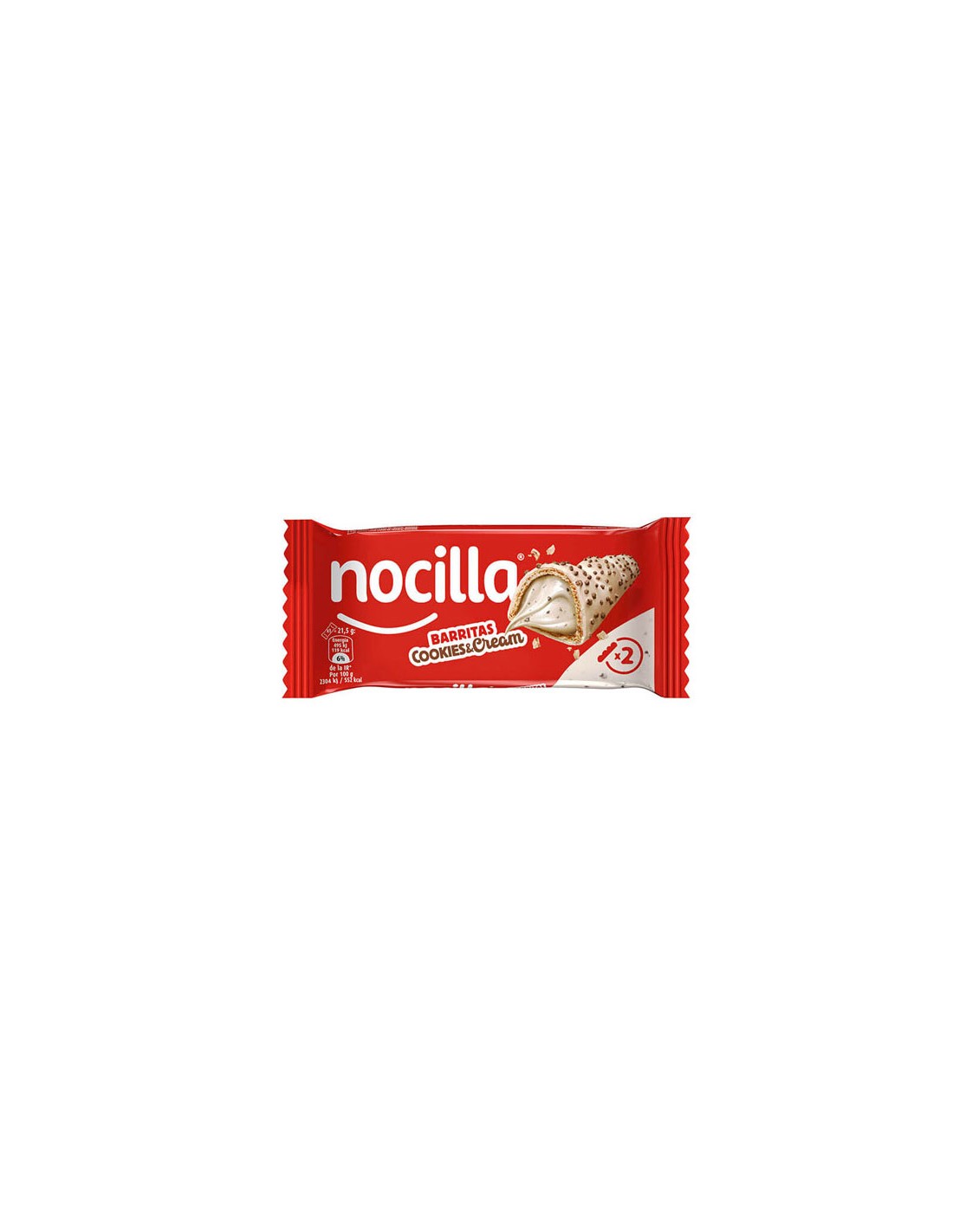IDILIA/BARRITA NOCILLA COOKIES & CREAM 18 UND.