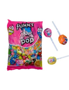 LEKK/CHUPA FUNNY POP 200 UDS. C/8