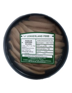 LEKK FOOD/SARDINA SALADA  850/700 GRS.C/8