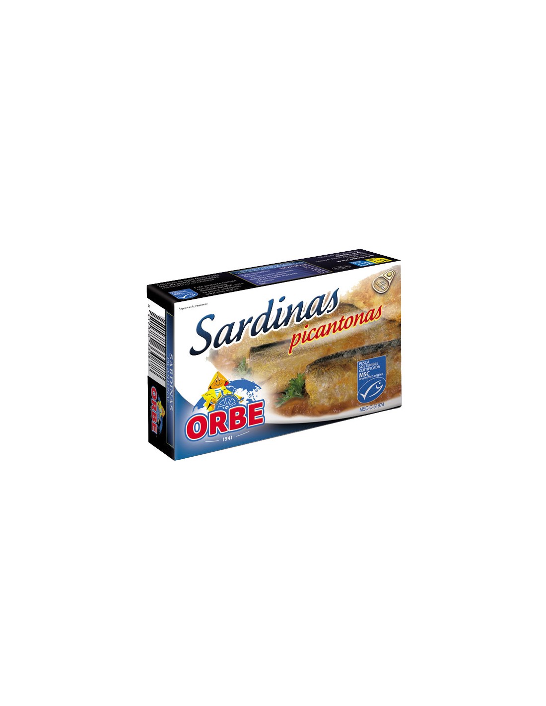 ORBE SARDINA PICANTONA RO-125 C/25