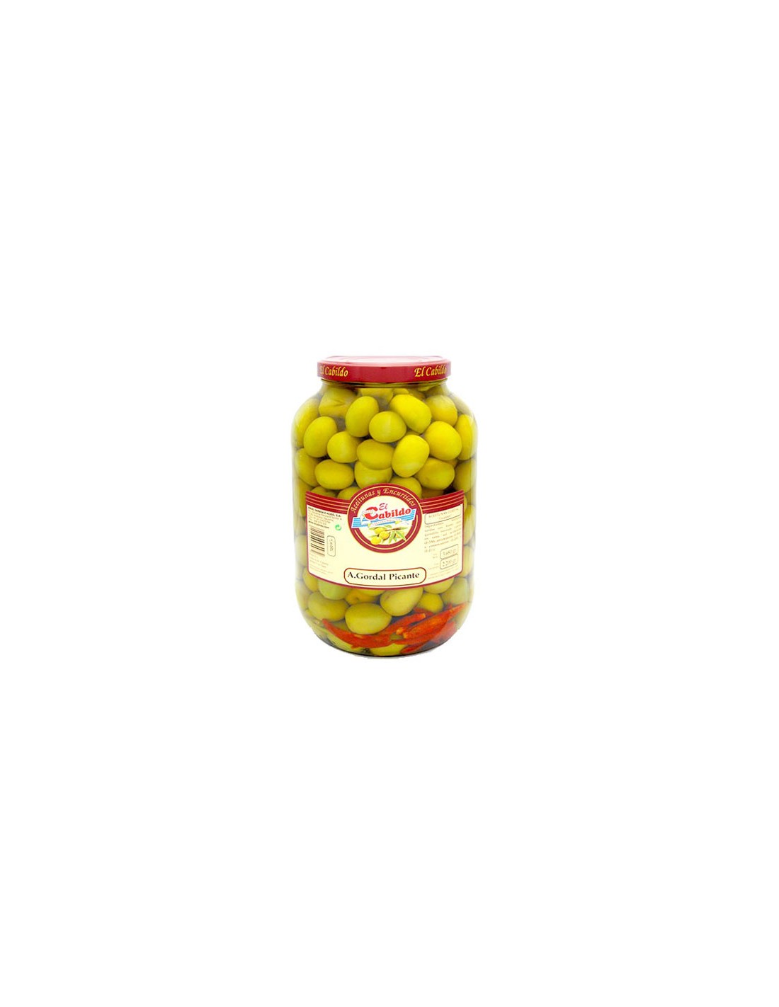 CABILDO/GALON GORDAL PICANTE 2 KG. C/3