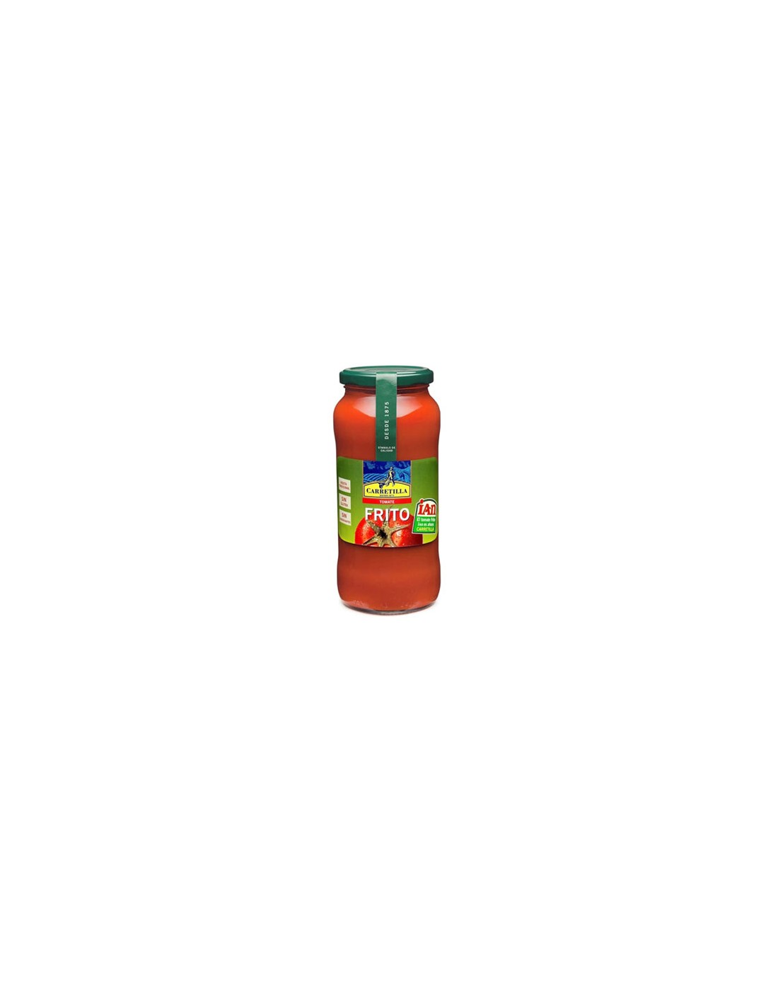 CARRETILLA/FRASCO TOMATE FRITO 580 GRS. X 12 UND.