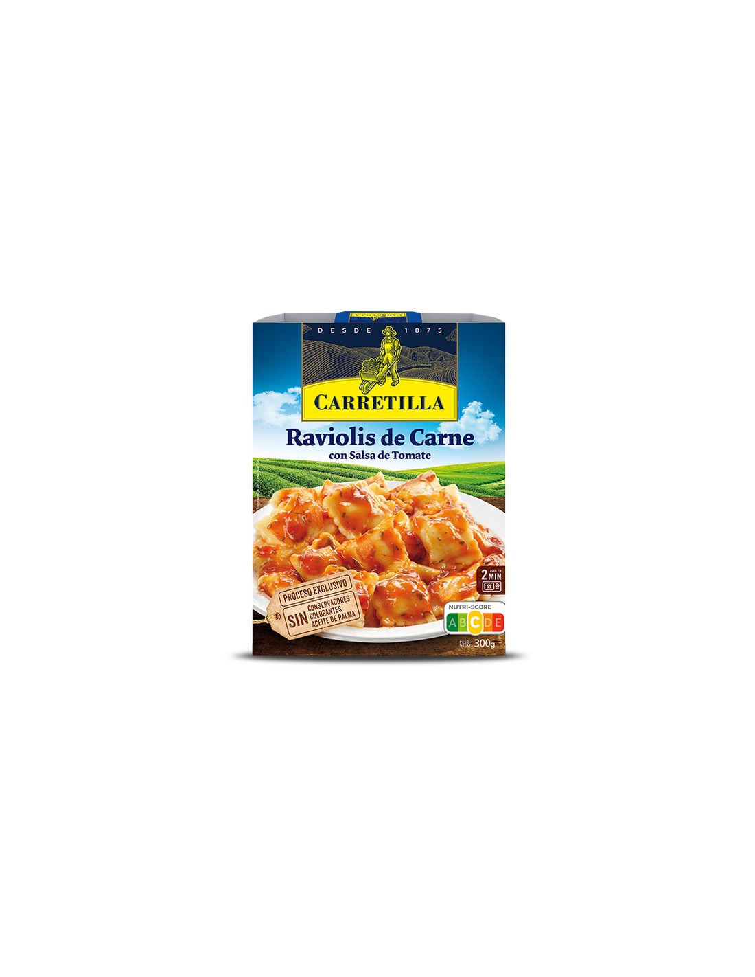 CARRETILLA/RAVIOLIS DE CARNE 10 X 300